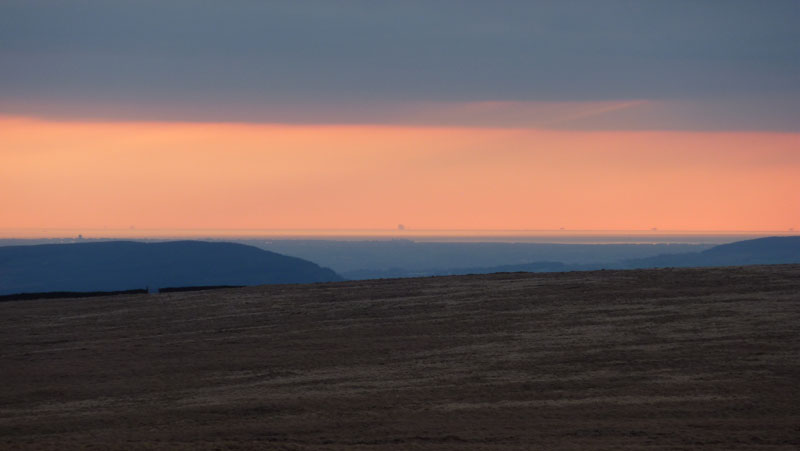 Pendle Sunset